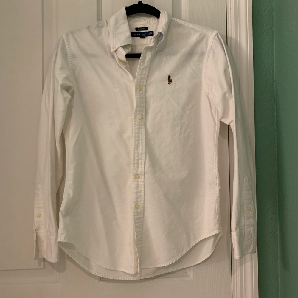 Ralph Lauren white button down